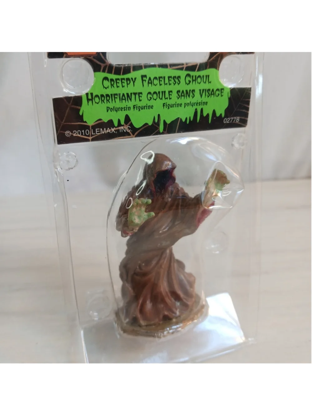 Lemax Spooky Town Creepy Faceless Ghoul Halloween Village 2010 #02778 Sealed